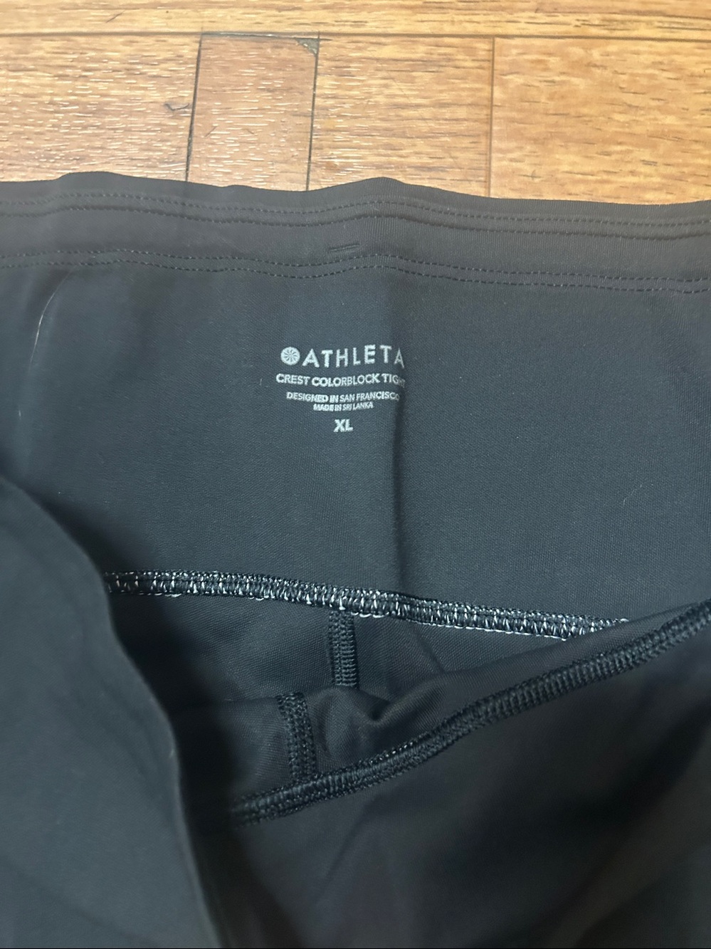 Athleta Black High-Rise Performance Leggings - Picture 4 of 4